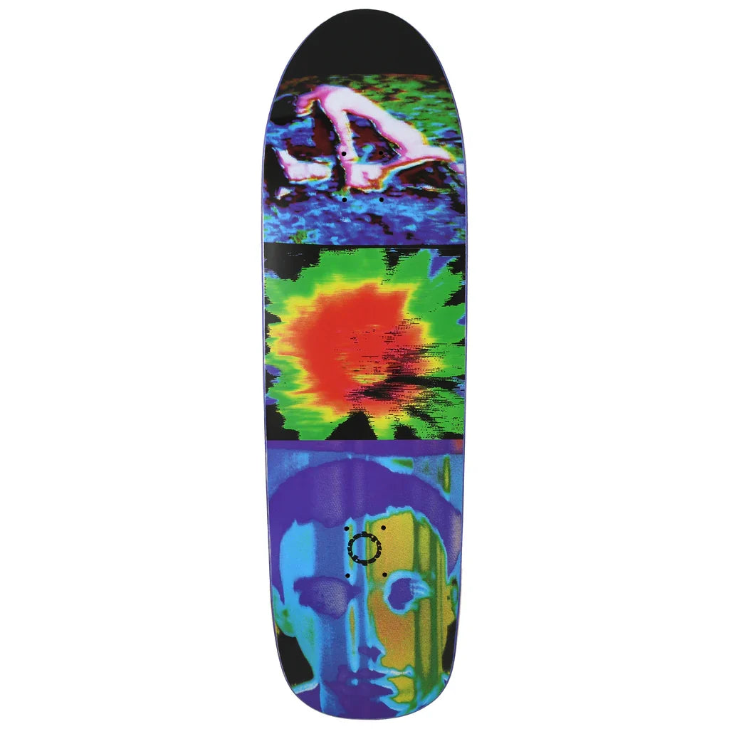 Quasi Technicolor Skateboard Deck - 9.0"
