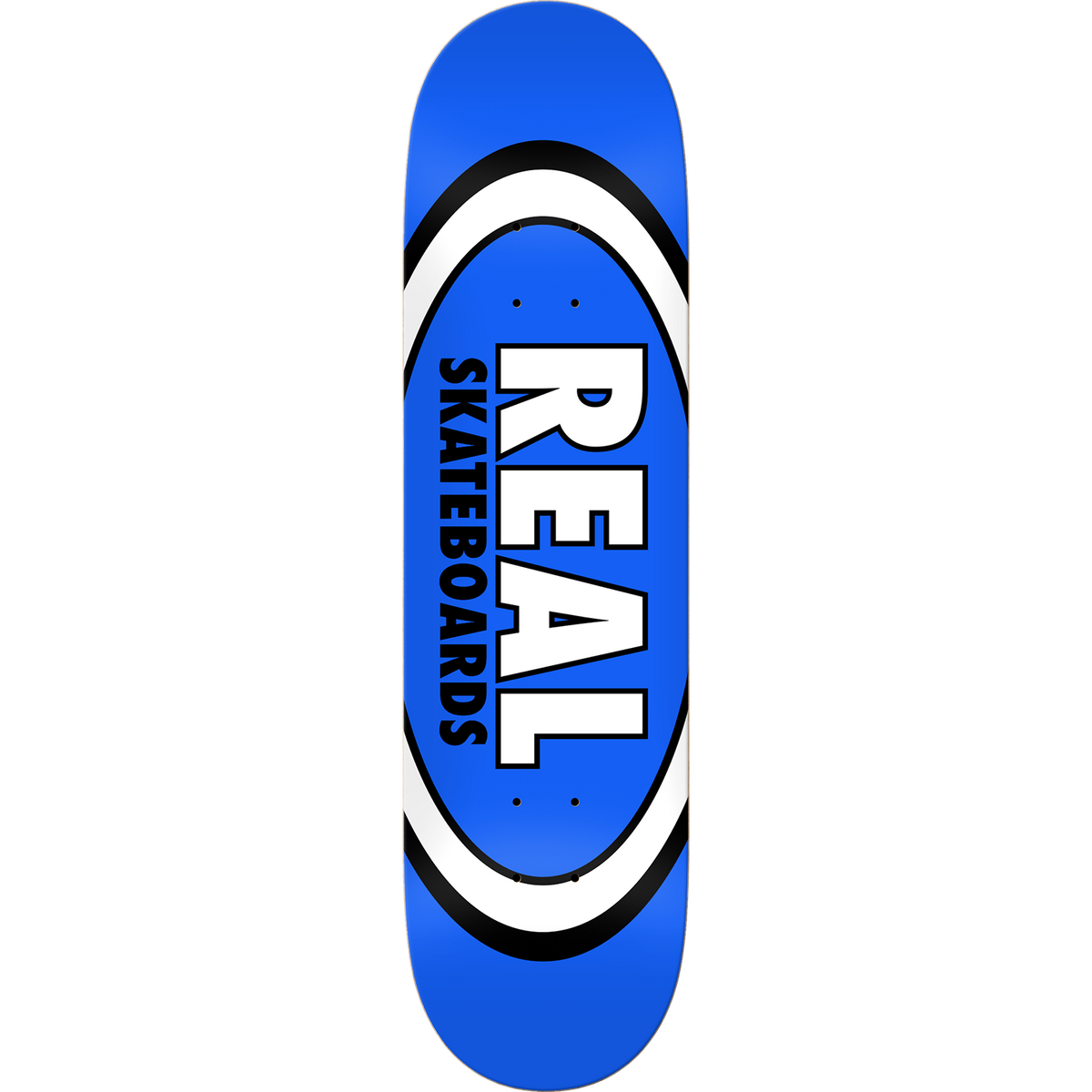 Real Classic Oval Skateboard Deck - 8.5″ Blue
