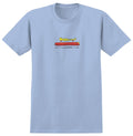 Krooked Koffin Powder Blue Shirt