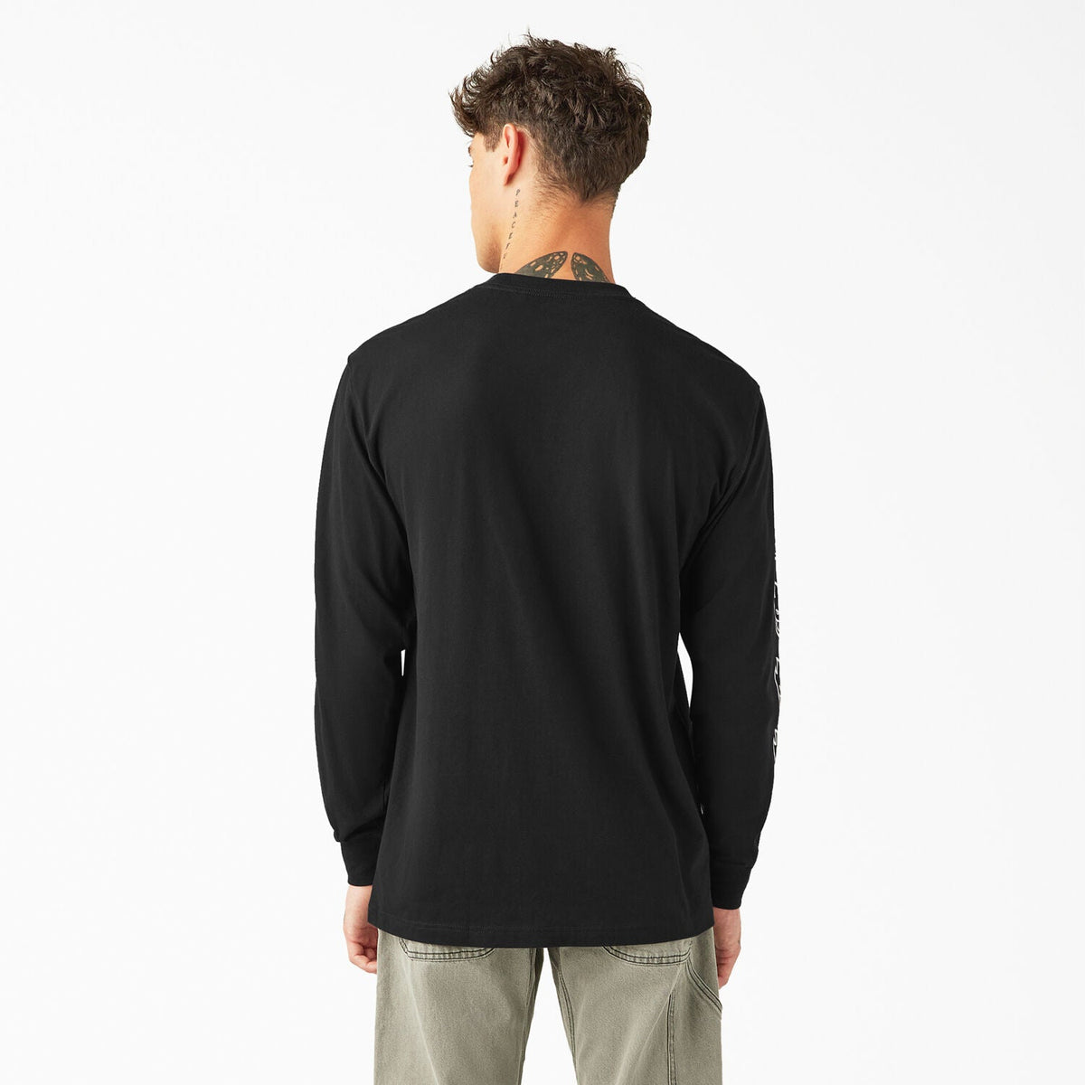 Dickies X Spitfire Knit Long Sleeve T-Shirt - Black