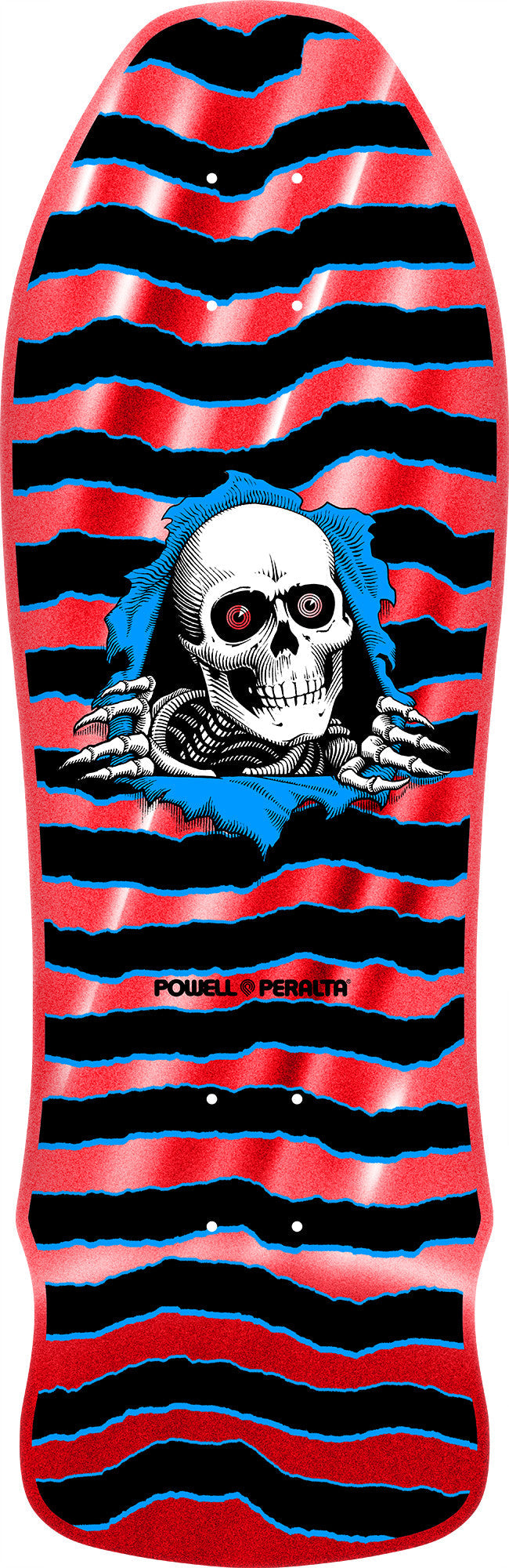 Powell Peralta GeeGah Ripper Reissue Skateboard Deck - 9.75″ Red Foil