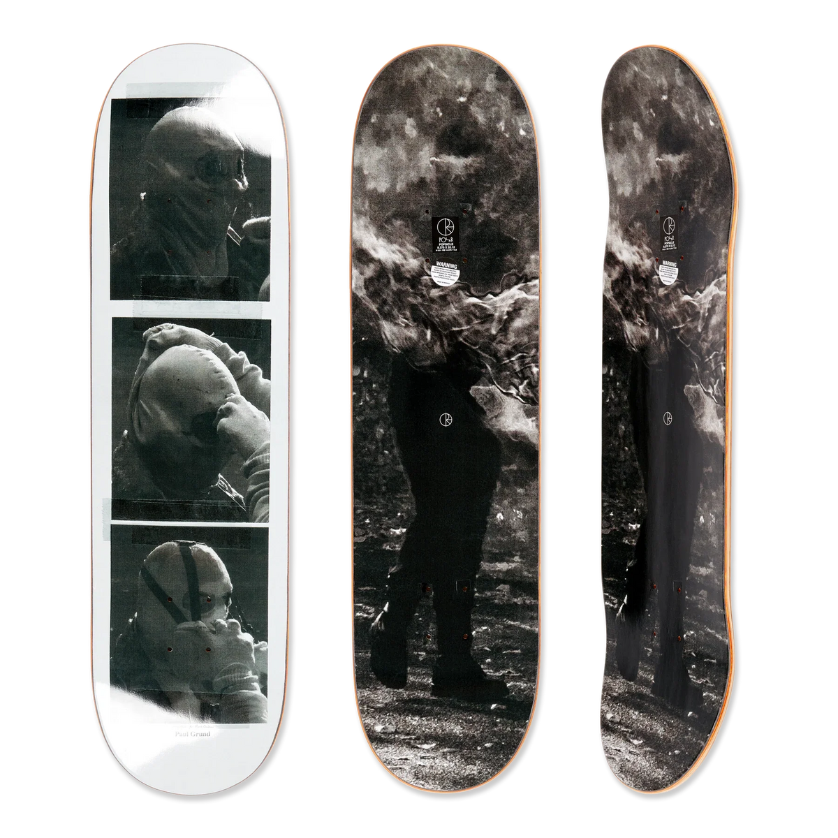 Polar Paul Grund Stuntman A Skateboard Deck - 9.0"
