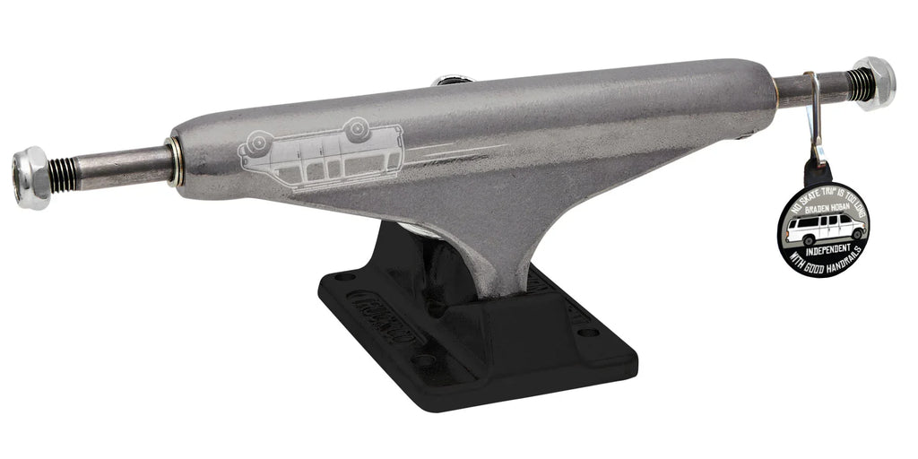 Independent Trucks 139mm Stage 11 Braden Hoban Standard - Transparent Black (Set of 2)
