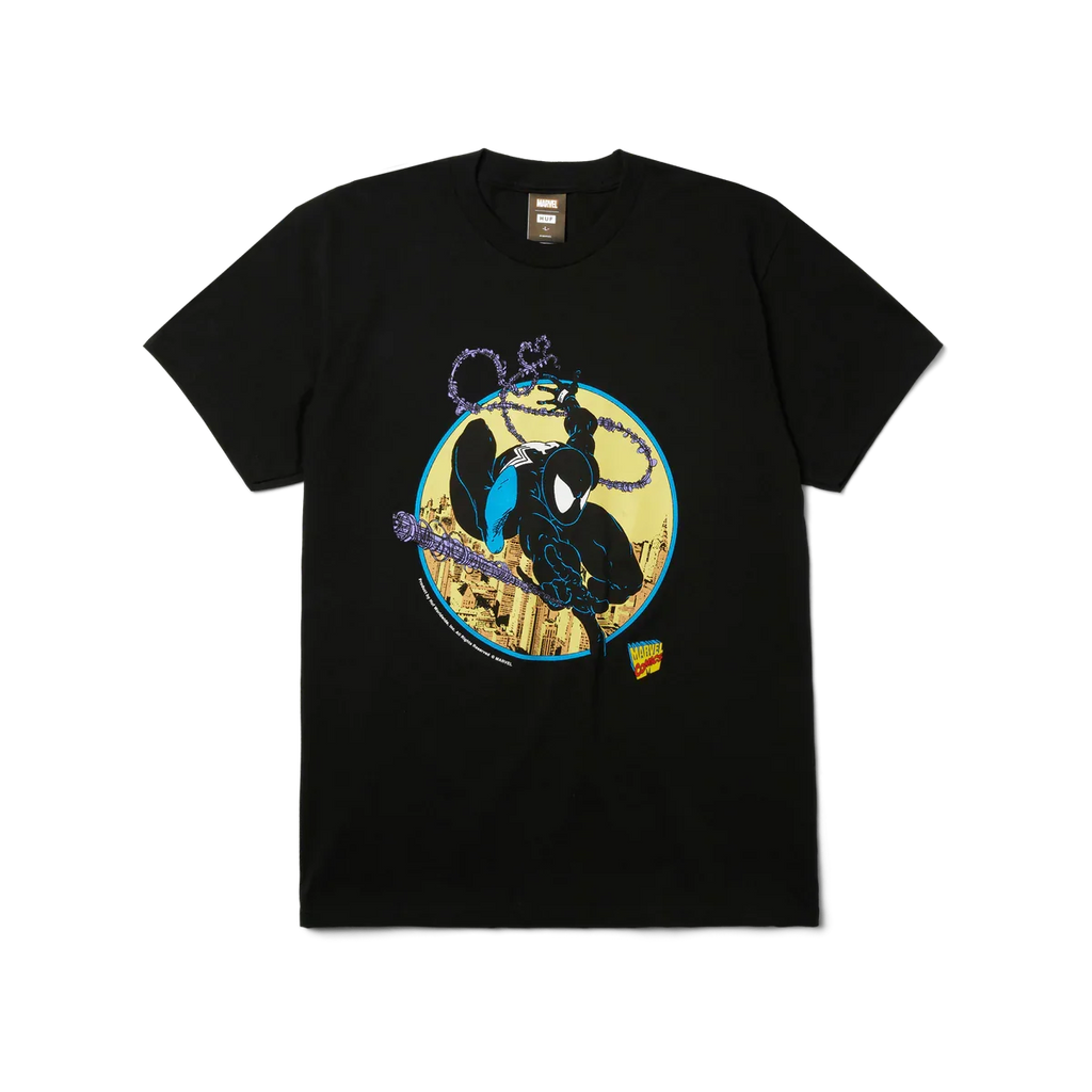 HUF x Marvel Spider-Man Three Hundred T-Shirt - Black