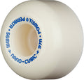 Powell Peralta Nano Cubic Asymmetrical Shape Dragon Formula Wheels 56x37mm 97A - Off White (Set of 4)