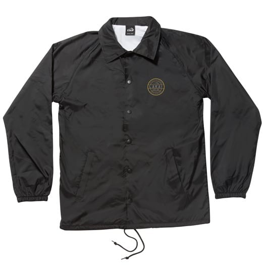 Lakai Sweatshirts Caliber Coaches Jacket - Black