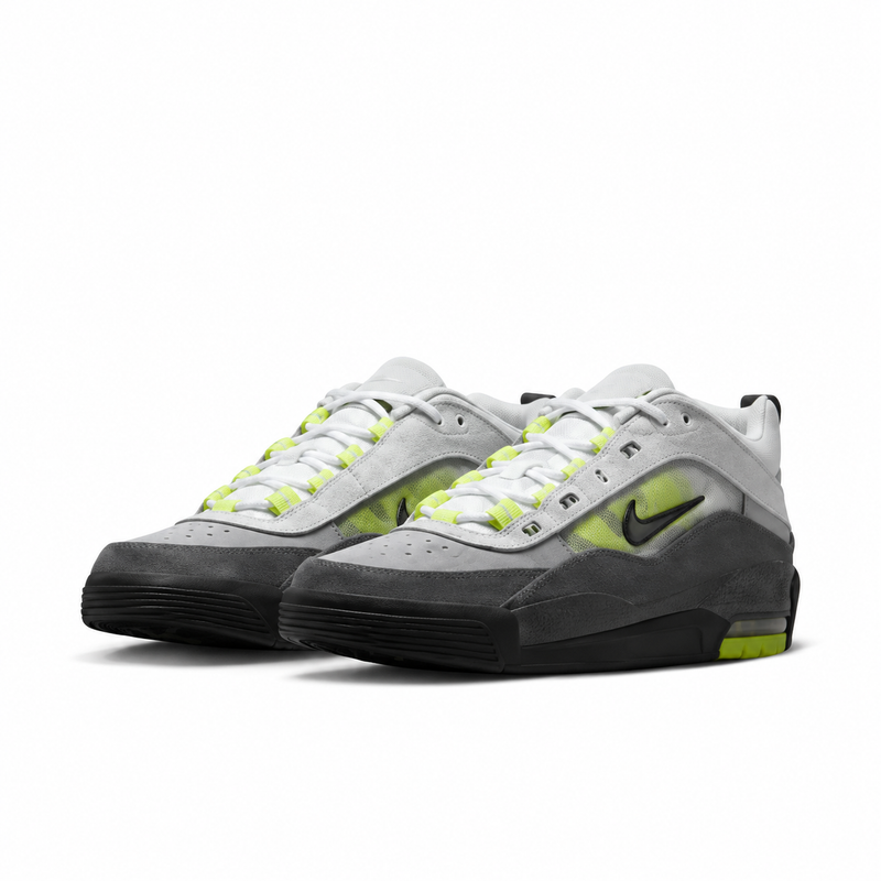 Nike SB Air Max Ishod Black - Neon Yellow - Anthracite - Light Graphite