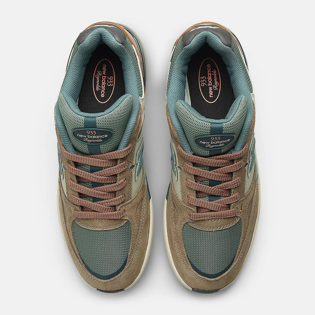 New Balance Shoes Numeric Andrew Reynolds 933 - Mushroom/New Spruce