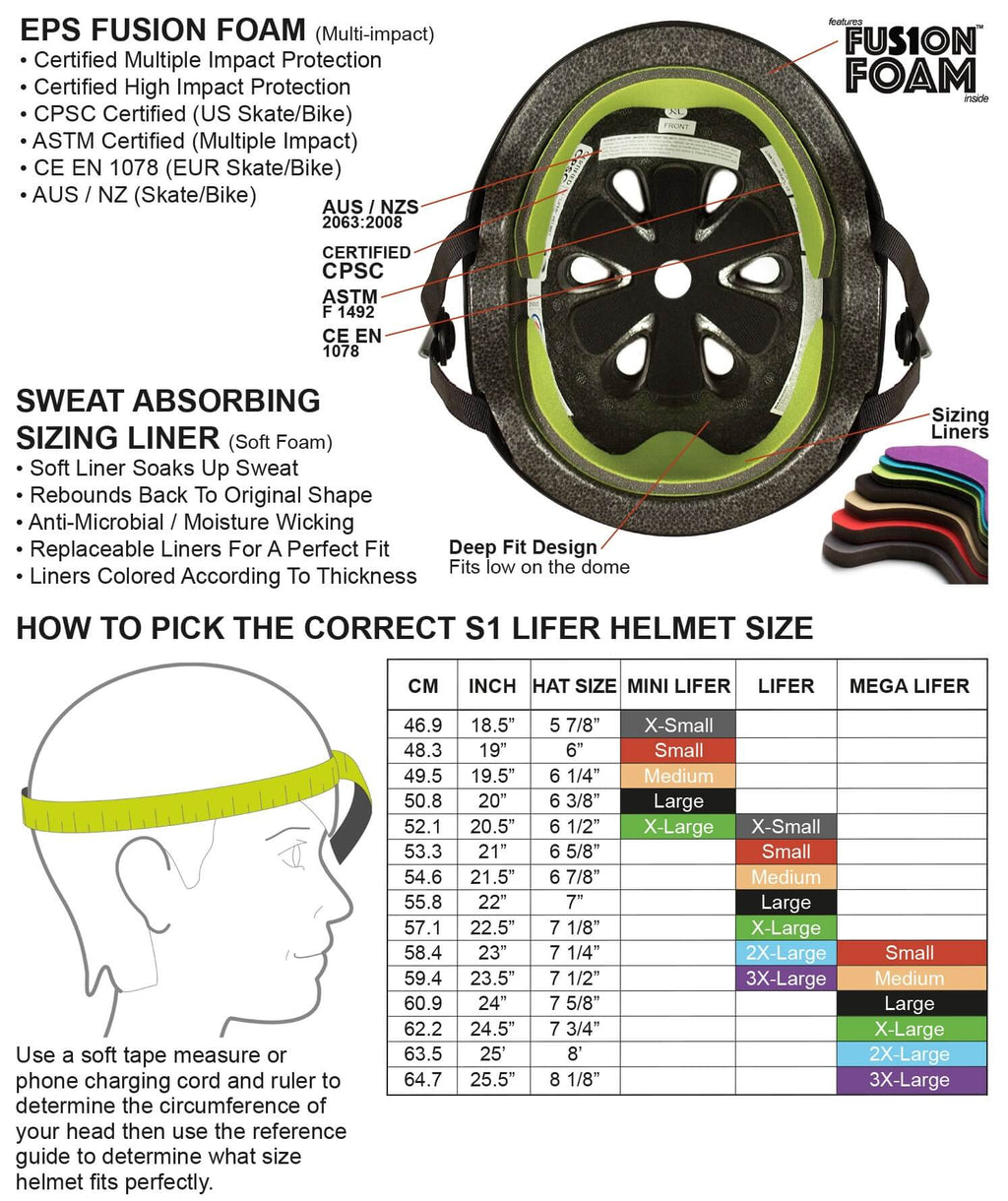 S1 Lifer Helmet - Purple Gloss Glitter